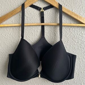Thirdlove Black 24/7 Classic Racerback Front Closure Bra 34D